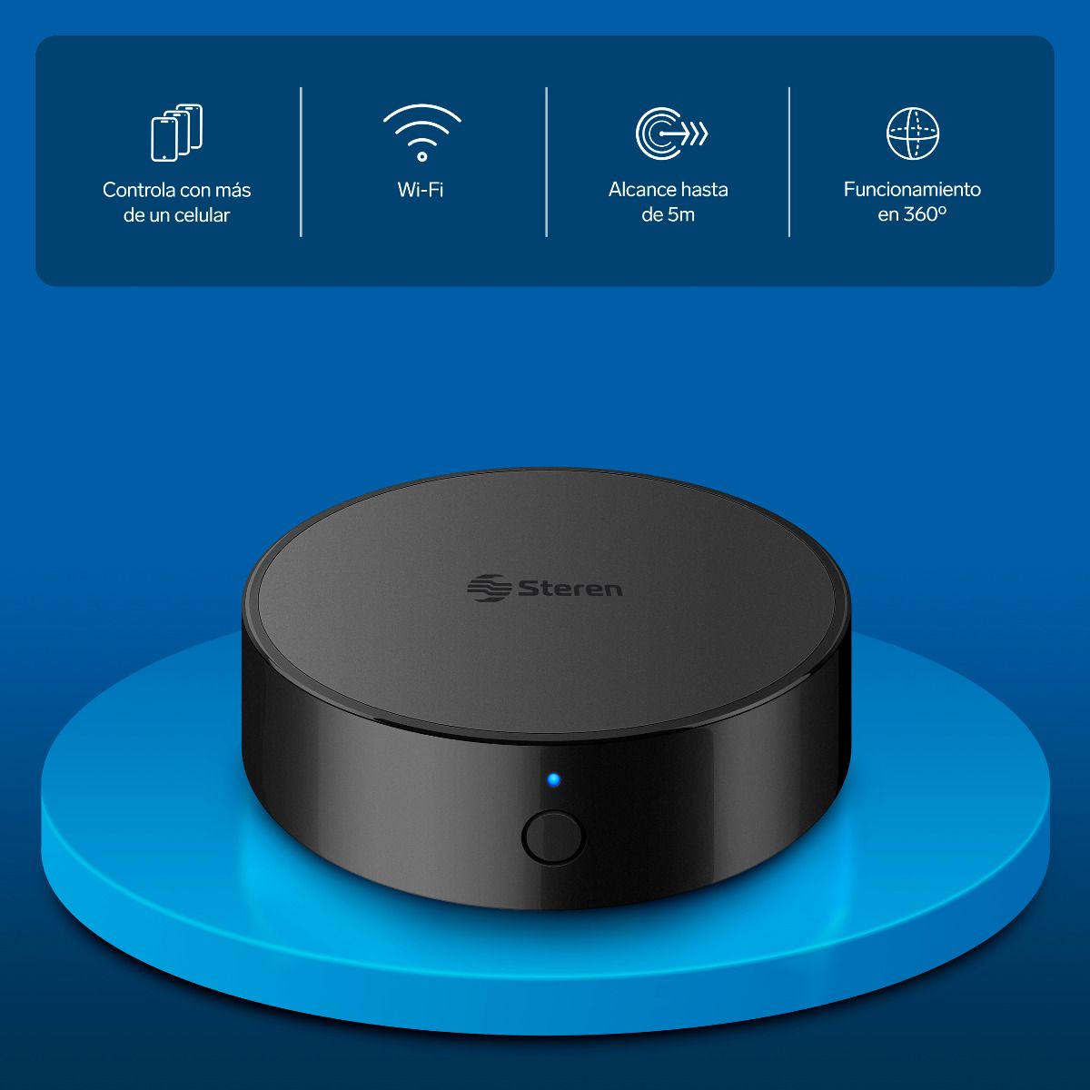 Control remoto universal Wi-Fi*