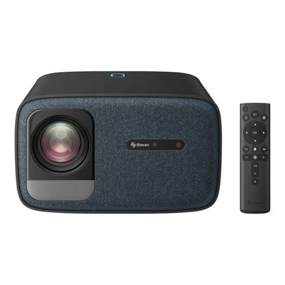 Proyector multimedia Home Theater Full HD de 650 ANSI lm con función espejo, ajuste automático de enfoque y trapecio y sistema óptico sellado